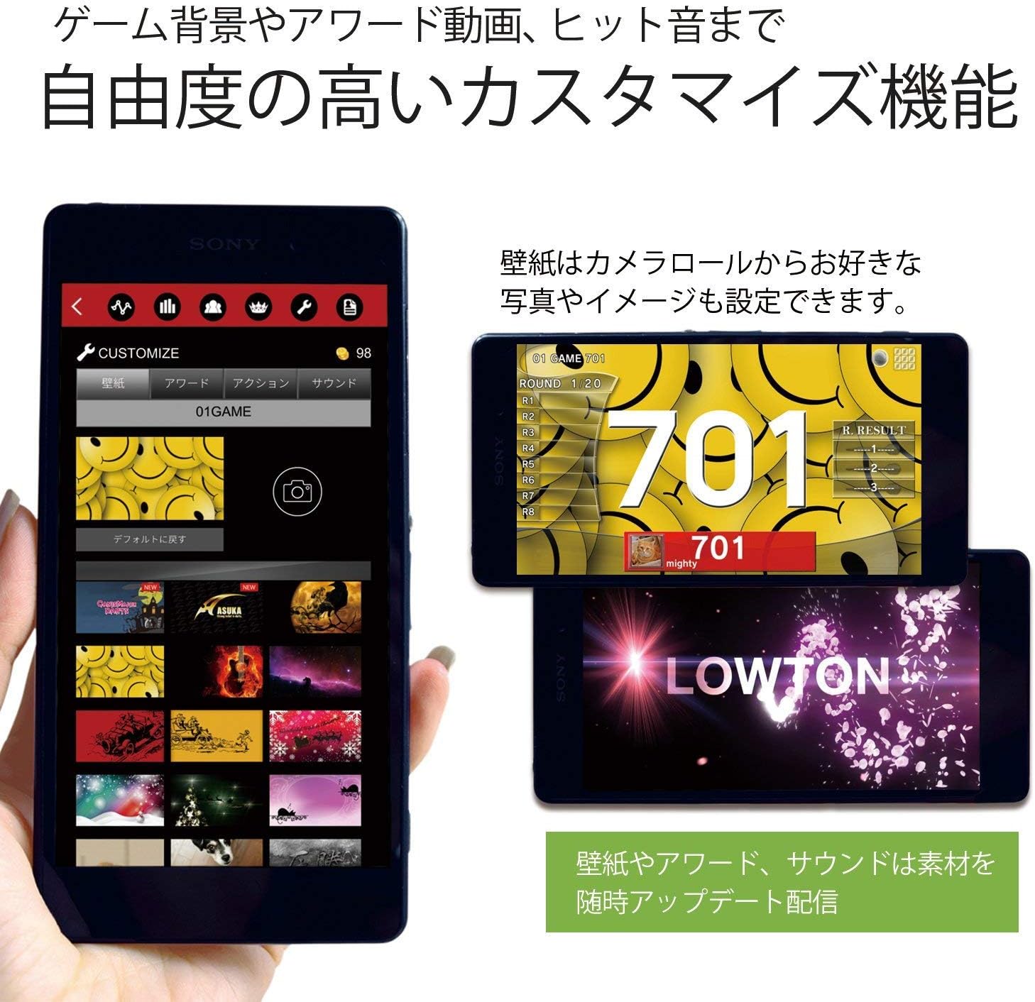 Gran Board Dash Bluetooth Dartboard Blue with Special Bracket & ChoukouTip50pics