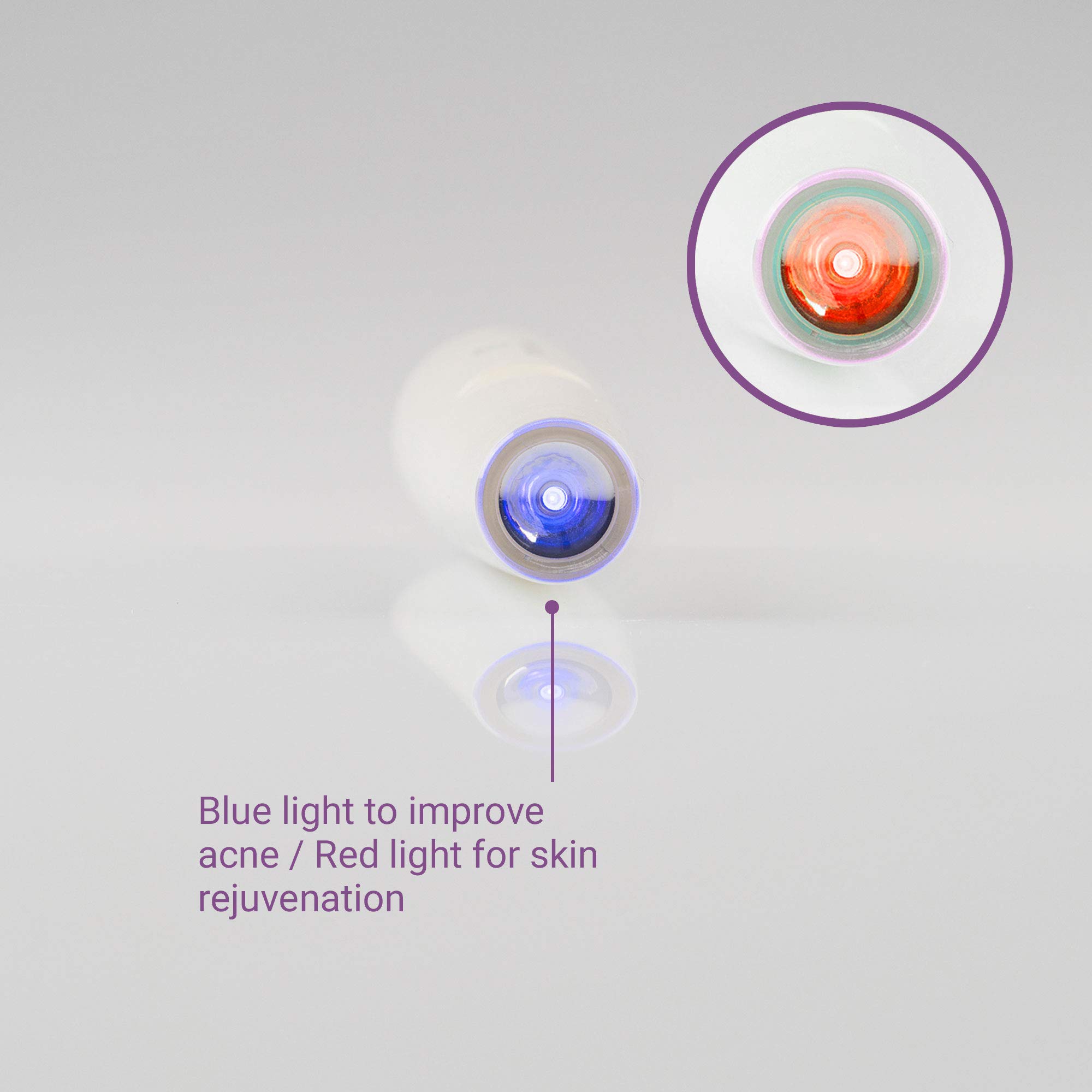 medisana DC 300 Anti-Akne-Stift, LED Lichttherapie, Akne Behandlung, Behandlung von Pickeln, Entzündungen, Hautunreinheiten und Mitessern, Für alle Hauttypen