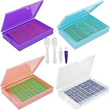 FineGood Diamond Painting Trays with Lids for Adults 4 Pieces