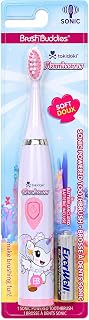 Brush Buddies Tokidoki Mermicorno Battery Powered Sonic Electric Kids Toothbrush Soft Bristles Rounded Head Children Girls Boys Gentle Cleaning Easy Grip Handle Plaque Removal Oral Care Ages 3+