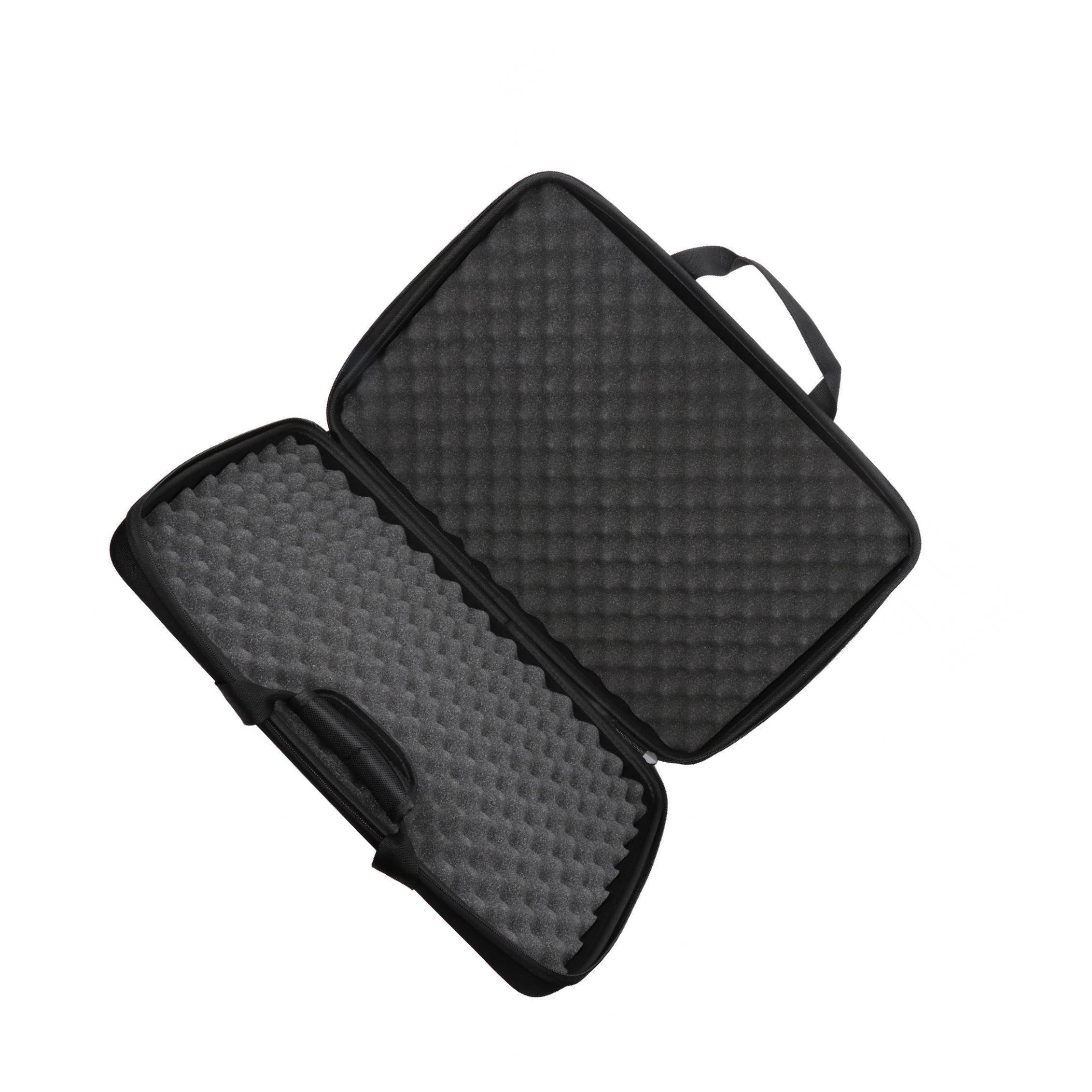 Borsa da viaggio protettiva antiurto per apparecchiature DJ, controller DJ, impermeabile, per il trasporto sicuro delle apparecchiature, custodia rigida in EVA per controller, spugna