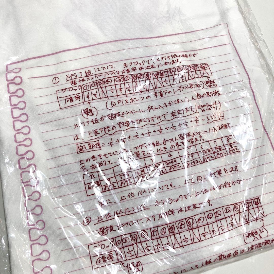 Amazon.co.jp: 希少 Tシャツ AKB48じゃんけん選抜確率分布 検証メモ 