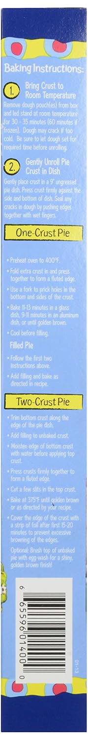 Immaculate Baking, Pie Crusts, 2 Rolled Crusts, 15 oz