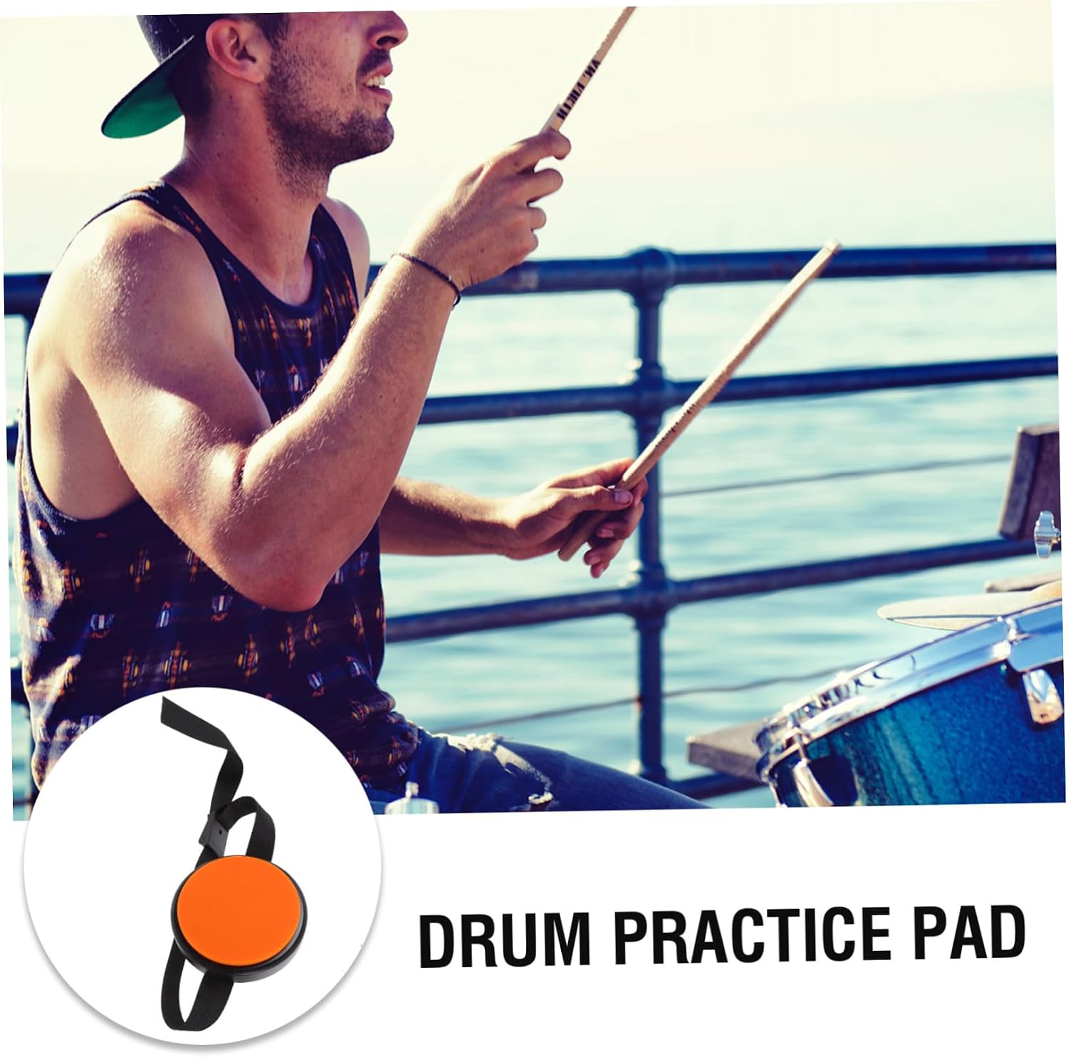 Leg Pads Practice Drum Pad for Knee Drum Practice Pad Kit Percussion Practice Pad Marching Bass Drum Practice Pad Beat Pad Drum Pad for Kick Pedal Practice Pad Percussion Kit