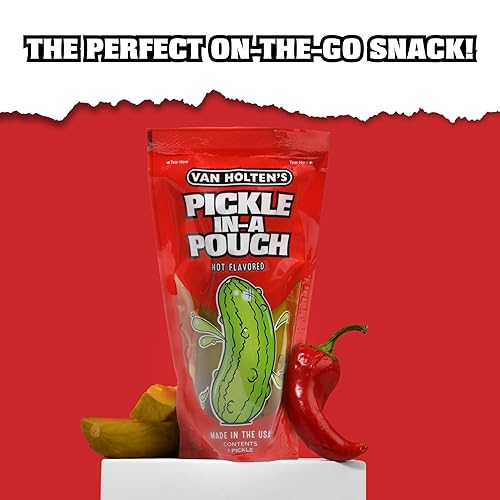 Vista 16 de Van Holten's Pickles - Jumbo Tapatio Pickle-In-A-Pouch - Paquete de 6