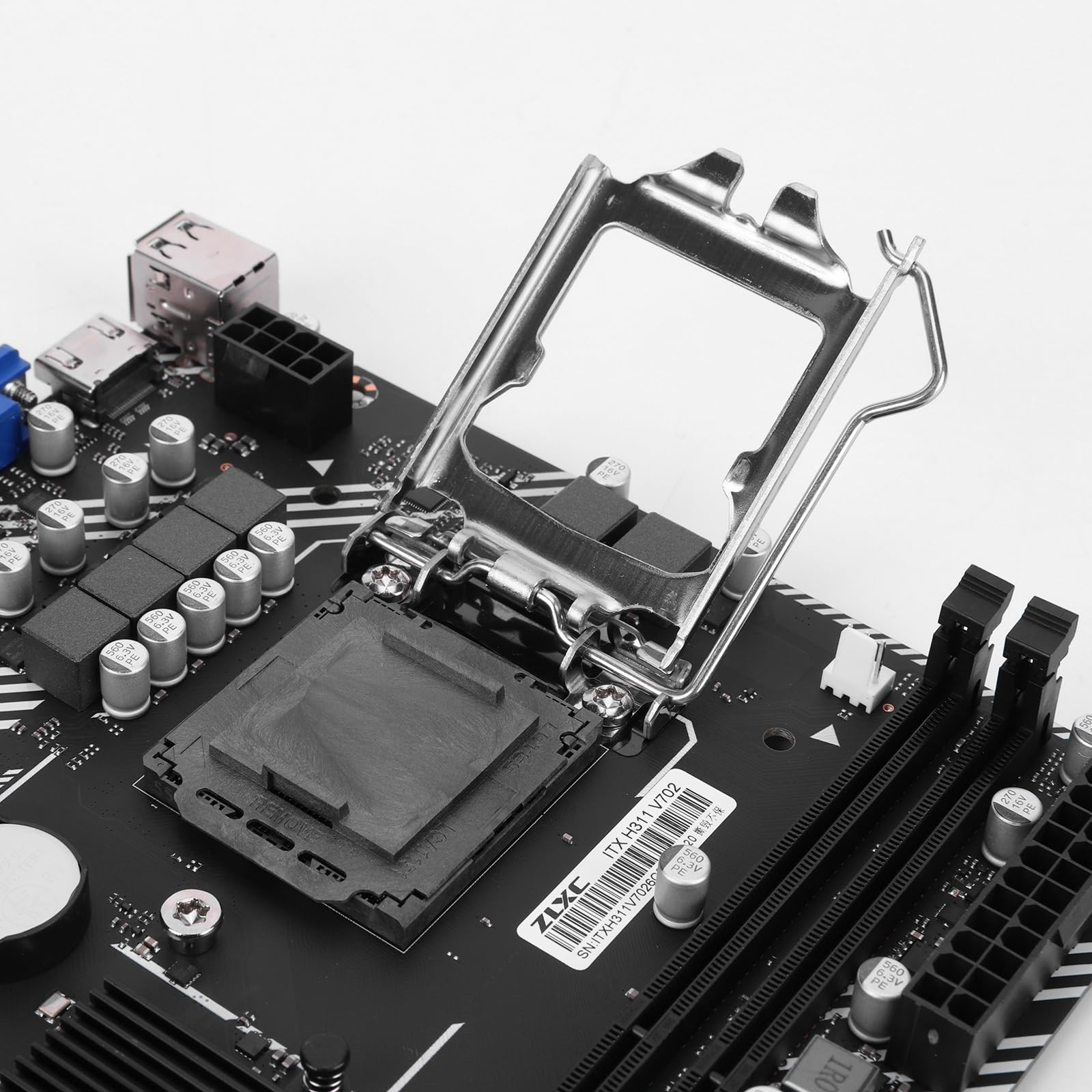 Chipset H311 ITX Scheda madre DDR4 + M.2 NVME Upgrade Compatibile con LGA 1155 Intel CPU LGA 1155 Socket Scheda madre solo per uso desktop