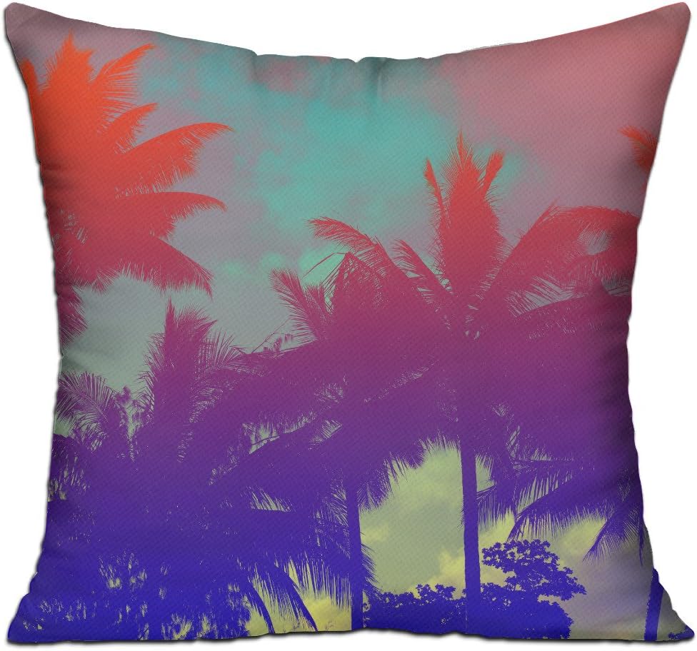 Tropical Palm Tree Pillow Dakimakura Soft Ventilated Bed
