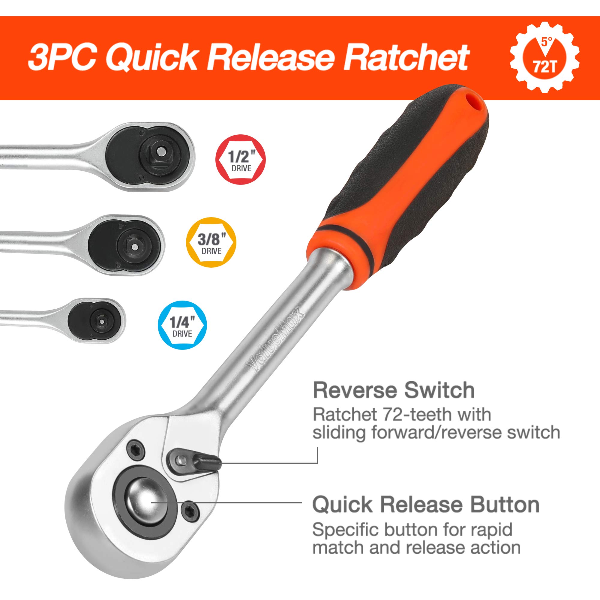 PALMERA JUEGO LLAVES VASO 1/2" COD.257.112 - Almacenes San Blas S.A