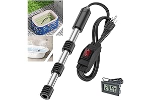 KNOEYR Fast Heating Water Heater for Small Pool: Submersible Immersion Portable and Convenient Heating Solution