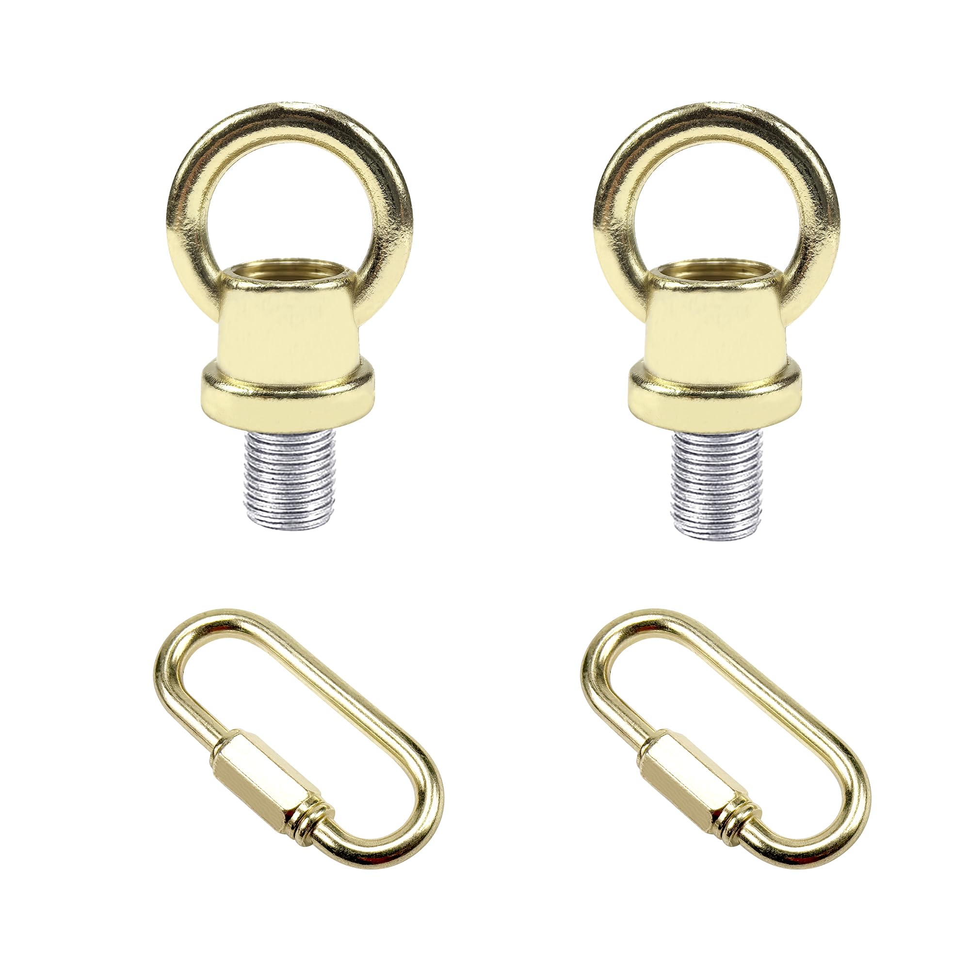ECUDIS 2 Pack 1/8-IP Lighting Loops with Link Buckle Connectors, Black — Amazon image 7