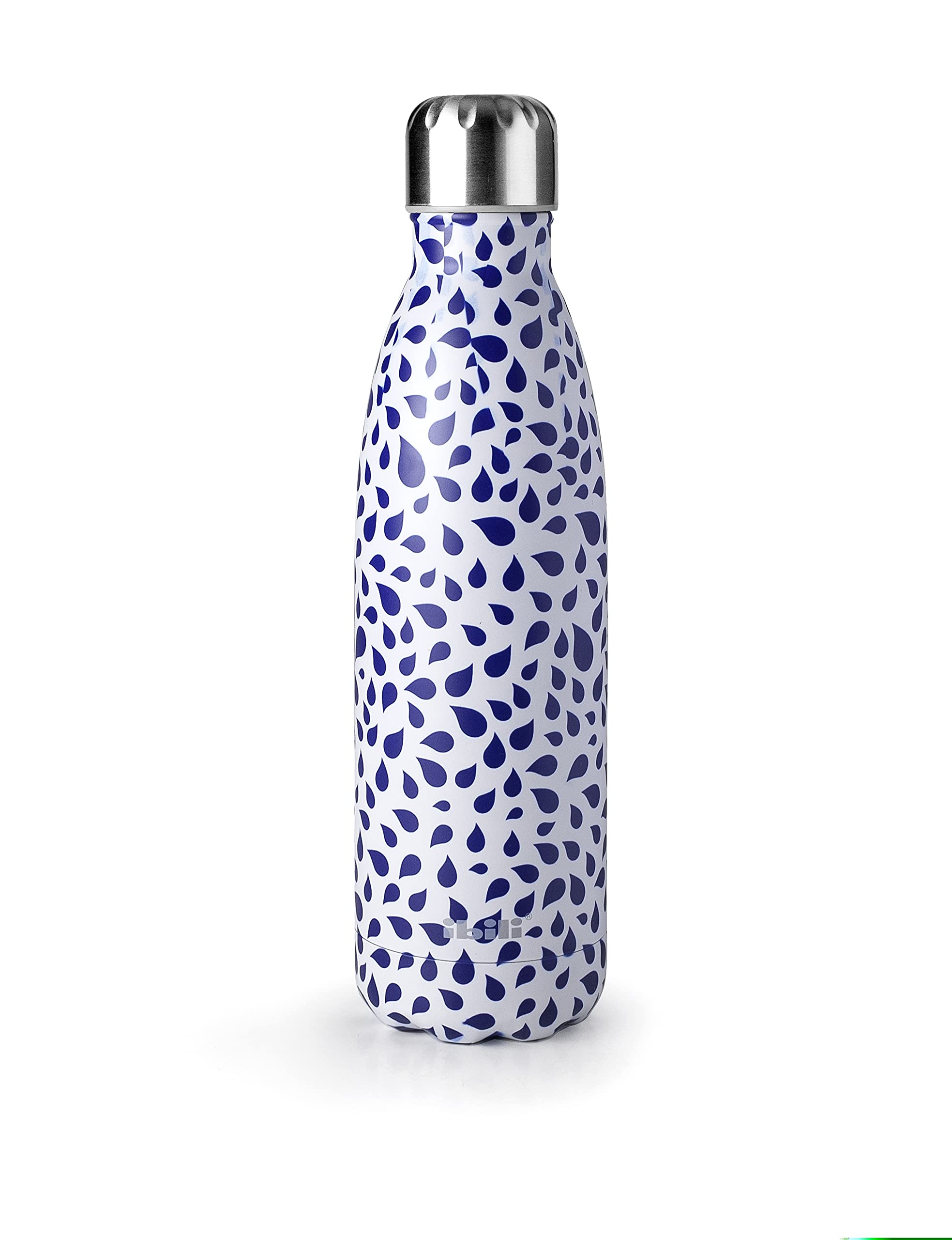 IBILI Thermos Flask with Double Wall, Drop, 500 ml, 18/10 Stainless Steel, Double Wall, Reusable