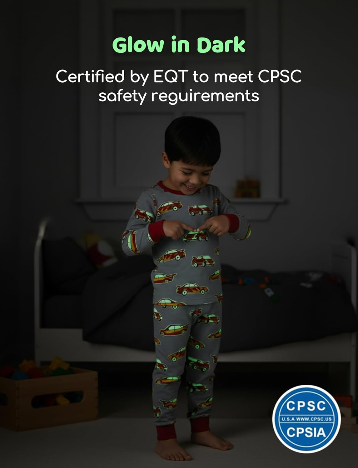 PATPAT Bamboo Viscose Pajama Sets for Toddler Boys & Girls Baby Kids, Ultra-soft Snug fit Pjs Sleepers for Birthday Holiday - Image 3