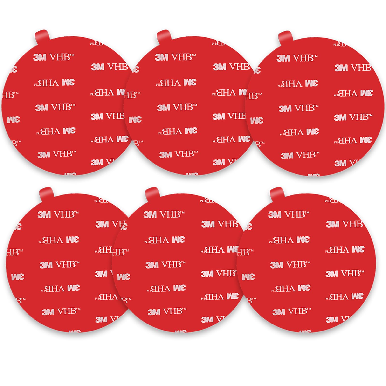 Double Sided Adhesive Pads,Made of 3 M VH B 5952,3 M Round Car Mount Adhesive Replacement.Sticky Dash Cam Mounting Tape.Heavy Duty Tape Sticker for