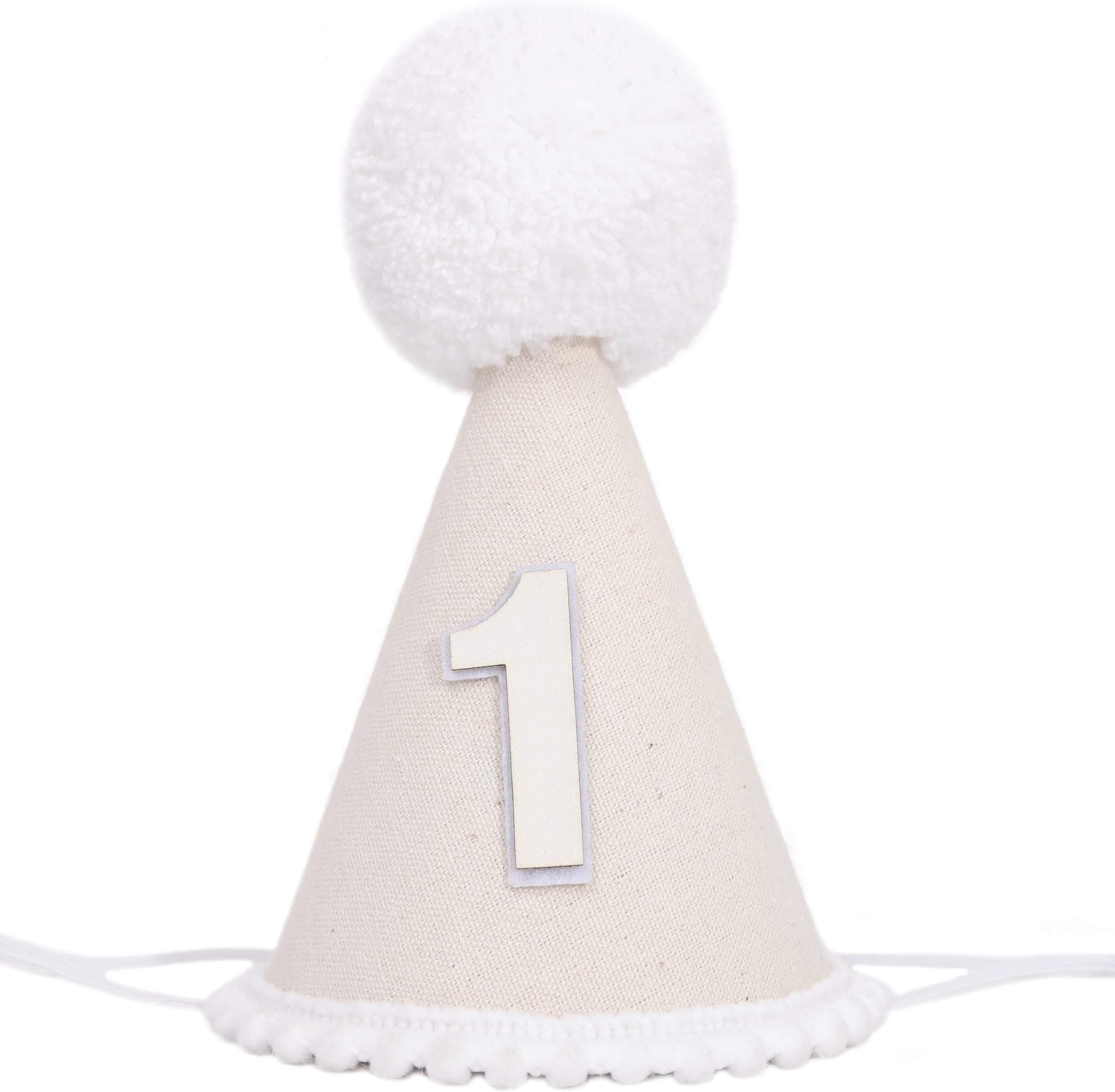 Boho First Birthday Hat-Natural 1st Birthday Boho Decorations,One Birthday Costume Headwear,Cake Smash Photo Prop