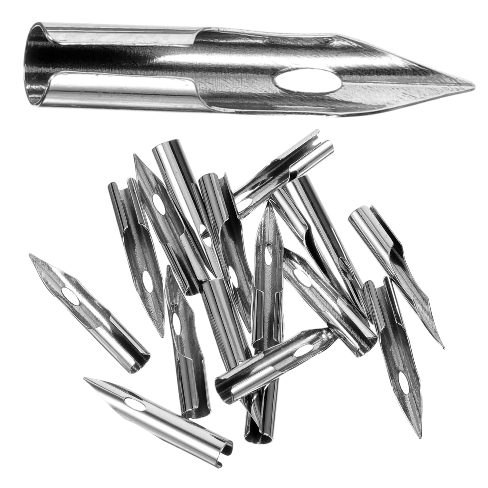 Operitacx 5 Set Pennini Ricambio Per Stilografiche Calligrafia Nibs Facili Installare Scrittura Adatti Per Scuola E Ufficio Accessori Per Penne 30 Pezzi*5
