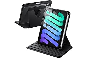 JETech Rotating Case for iPad Mini 6 (8.3-Inch 2021 Model)