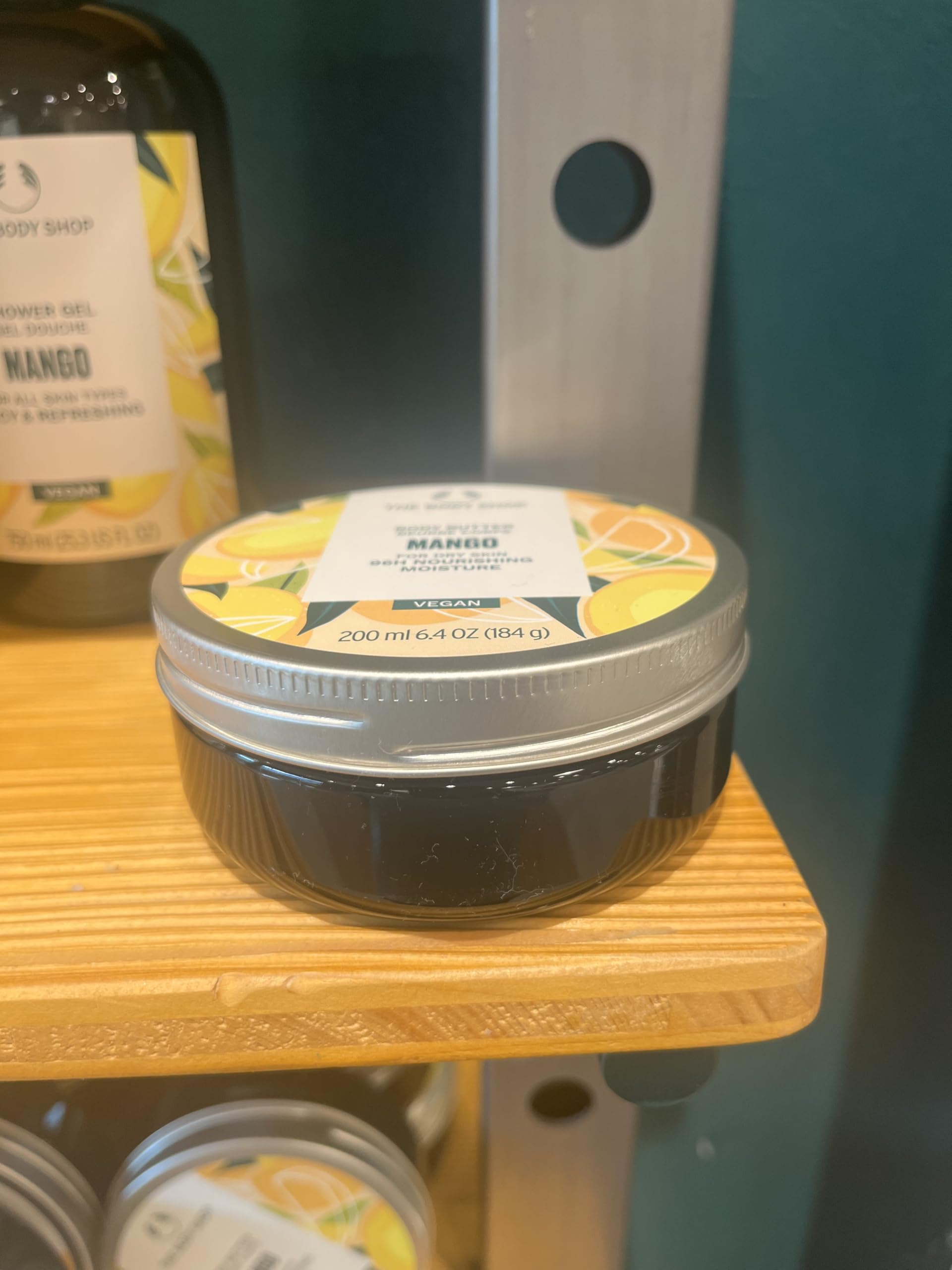 The Body Shop Mango Body Butter unisex, Mango Körperbutter 200 ml, 1er Pack (1 x 200 ml)