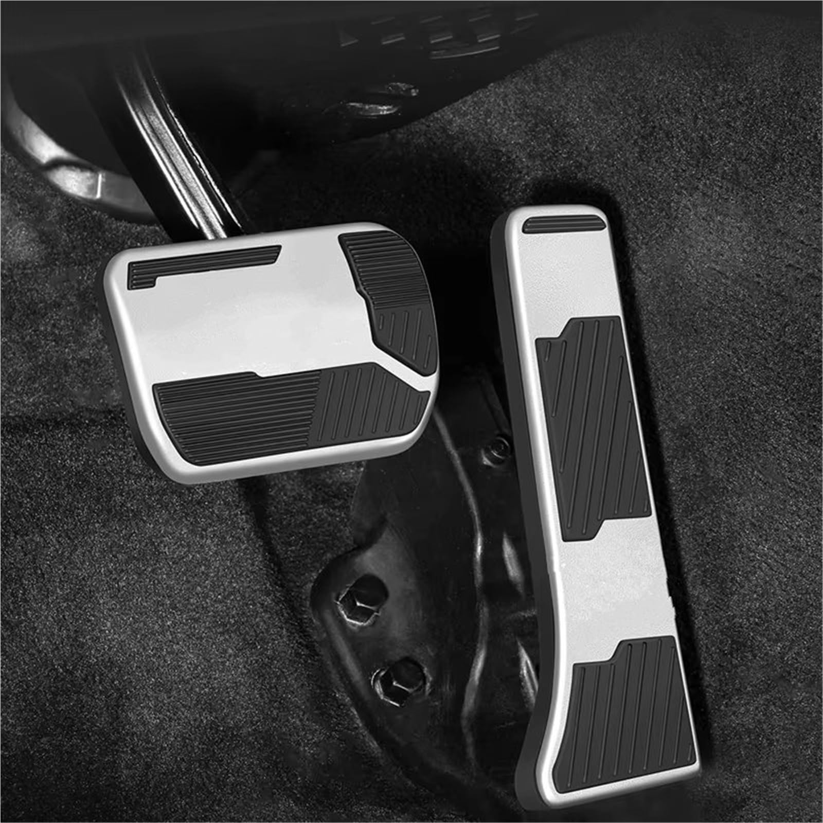 Pedali Piastra Copertura Per Exeed RX Per Omoda C9 9 2022-2025 Gas Freno In Gomma Poggiapiedi Pedali Copertura Accessori Parte Auto Pedali Copri(A 3piece)