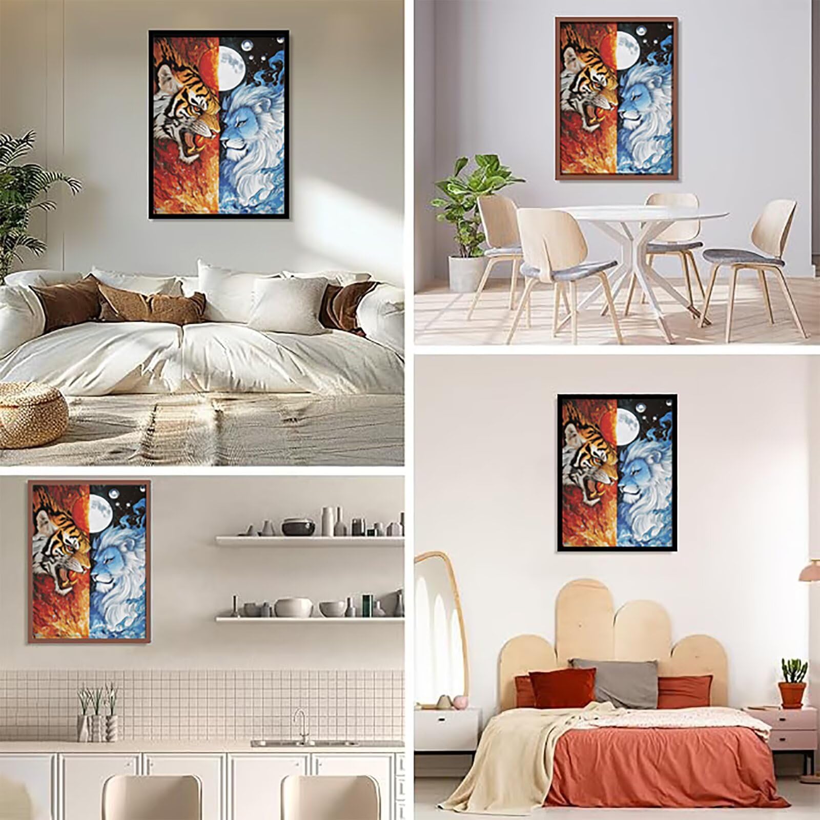 Obraz diamentowy 80x100cm abstrakcyjny diamentowy obraz dla dorosłych zwierzę 5d DIY okrągły diament pełny kryształ kryształ górski dekoracyjne obrazy dekoracyjne śmieszne i relaksujące dla