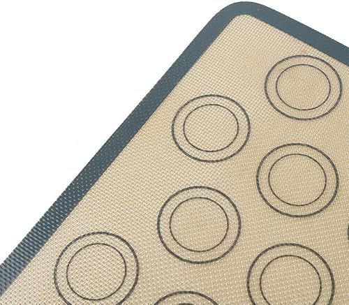 Miniatura 7 de Alfombrilla de silicona para hornear, antiadherente, resistente al calor, para horno, tostadora, para tartas, galletas, herramienta para hornear,