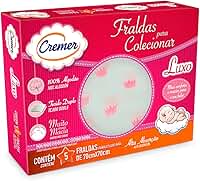 Cremer Fralda Luxo Estampa Feminina Pc Com 5 Unidades