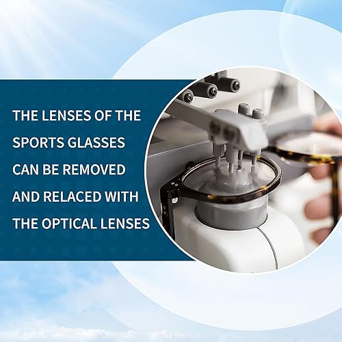 Miniatura 4 de Anteojos deportivos para hombres y mujeres, para baloncesto, fútbol, deportes, antiniebla, choque, colisión, gafas de uso