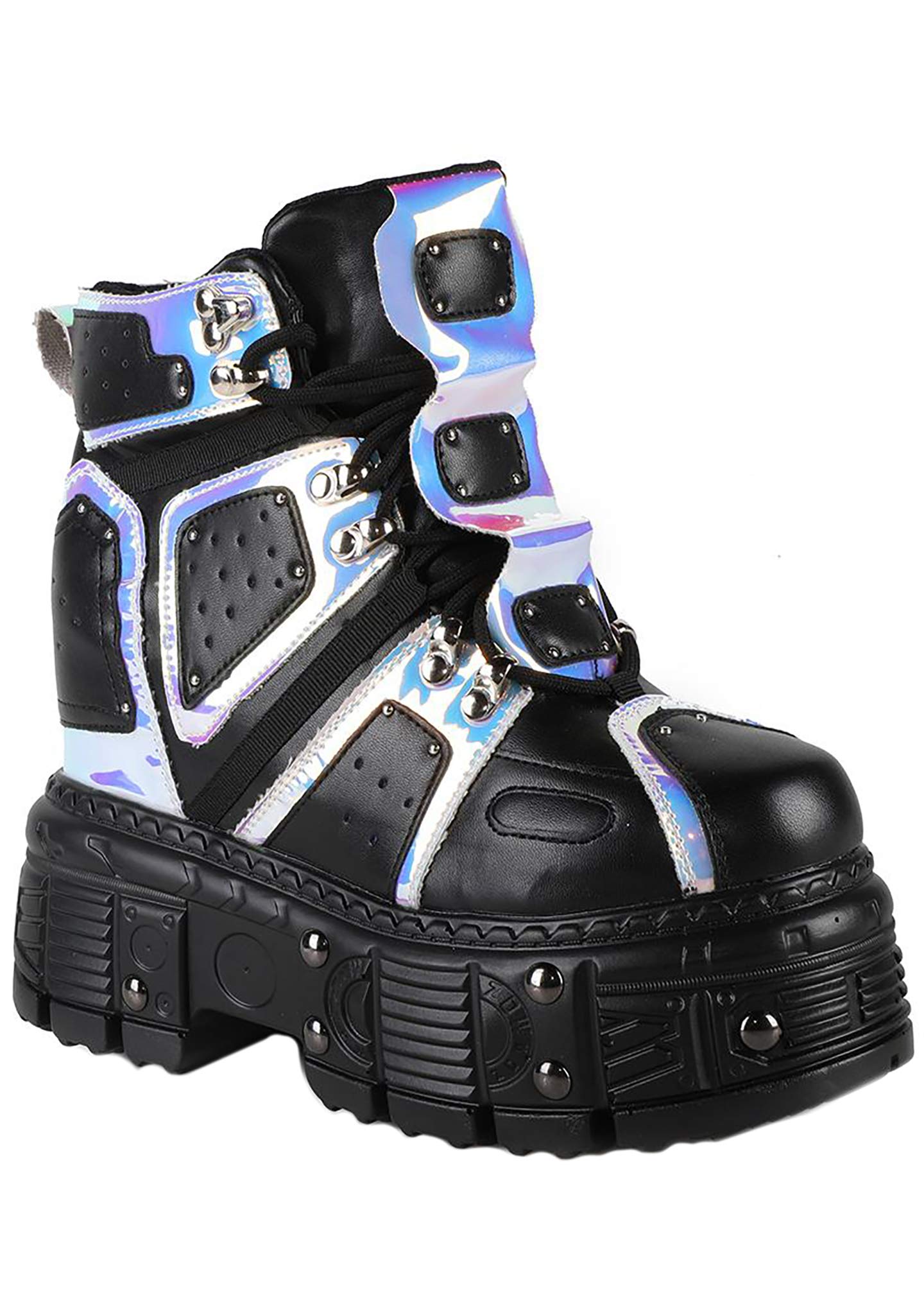 Anthony WangMangosteen 05 Cyber Space Platform Sneakers - Fashion Shoes Rave Outfit EDM Festival
