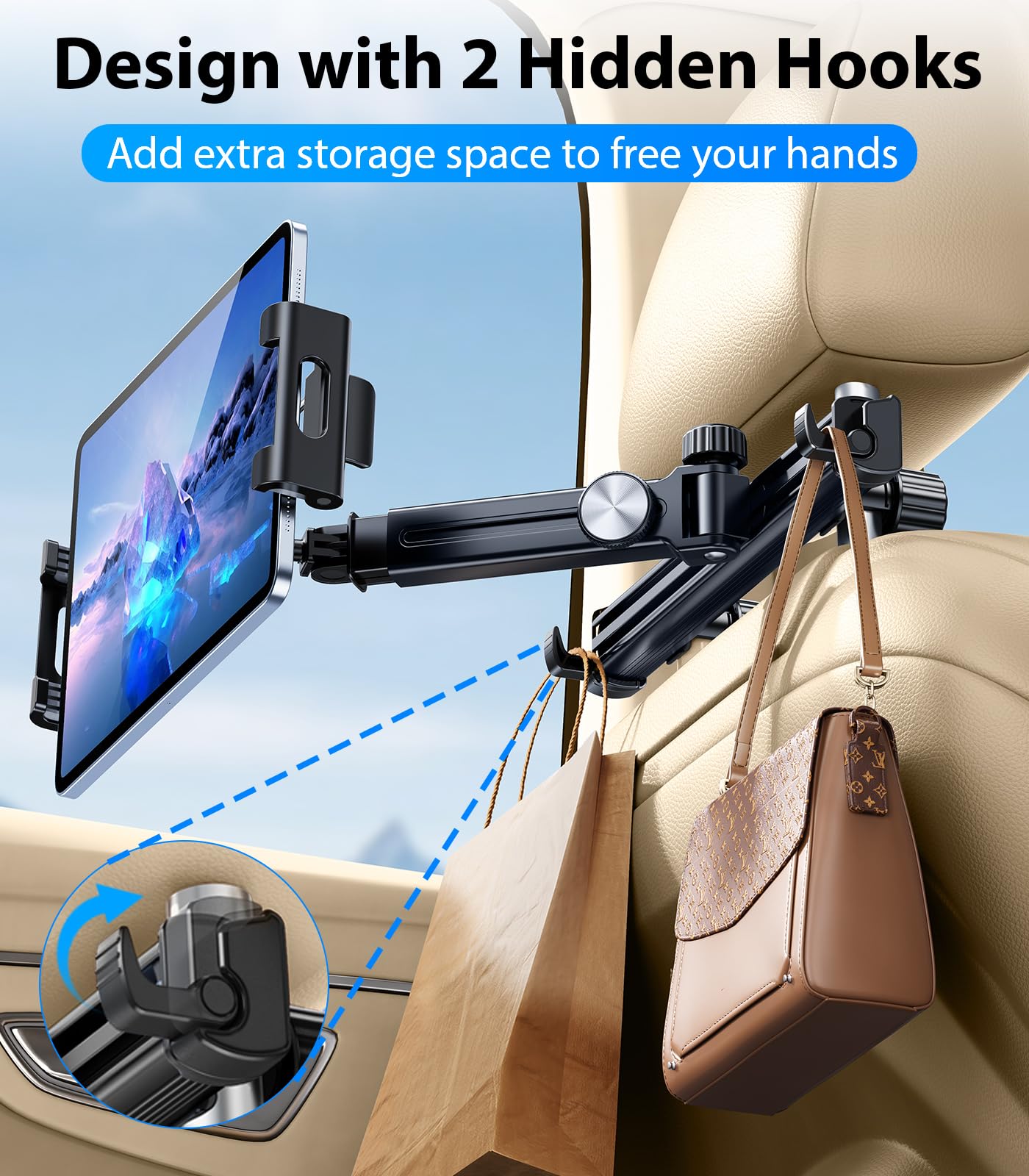 Baseus C02 Magnetic Phone Holder Cluster Black - Baseus - View #13