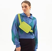 Vista 99 de Riñonera cruzada para mujeres y hombres, bolsa para cinturón para senderismo con correa ajustable, riñonera para correr, entrenamiento, deportes