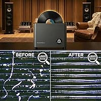 Vista 3 de Limpiador de discos de vinilo ultrasónico - Máquina de limpieza de discos de vinilo ultrasónico de 40kHz con secado automático, kit de limpieza