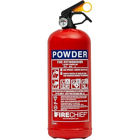Dry Powder Fire Extinguisher ABC 2Kg Portable 13A - 89B