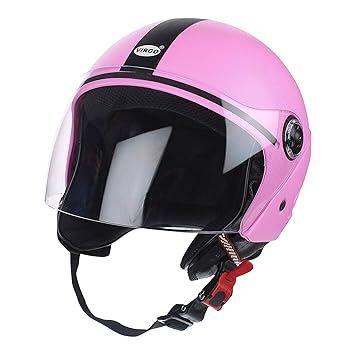 Virgo Trekker ABS Helmet for Women (Pink).
