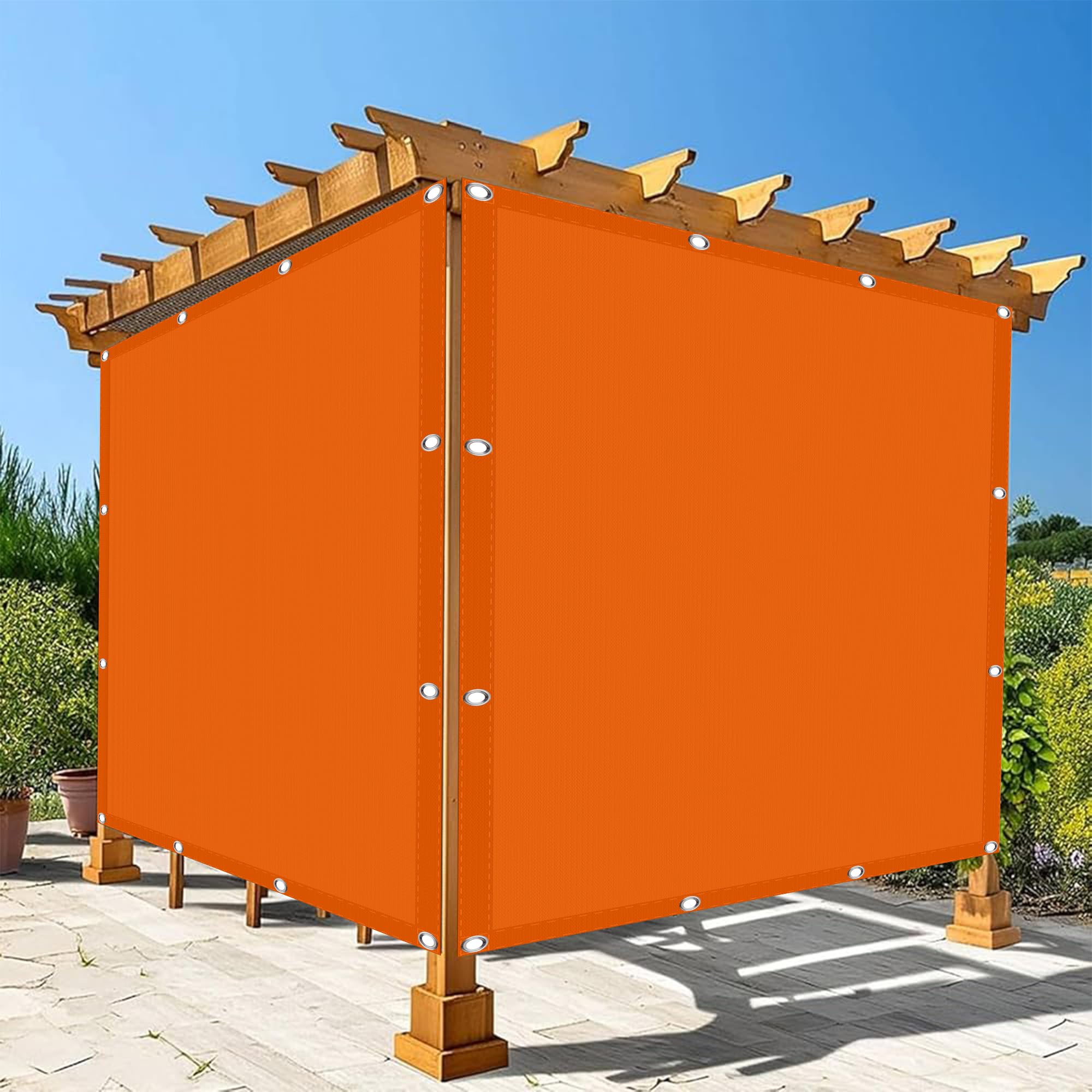 Toile ombrage 200x600 anti-UV pour bloquer la chaleur étouffante sur votre terrasse
