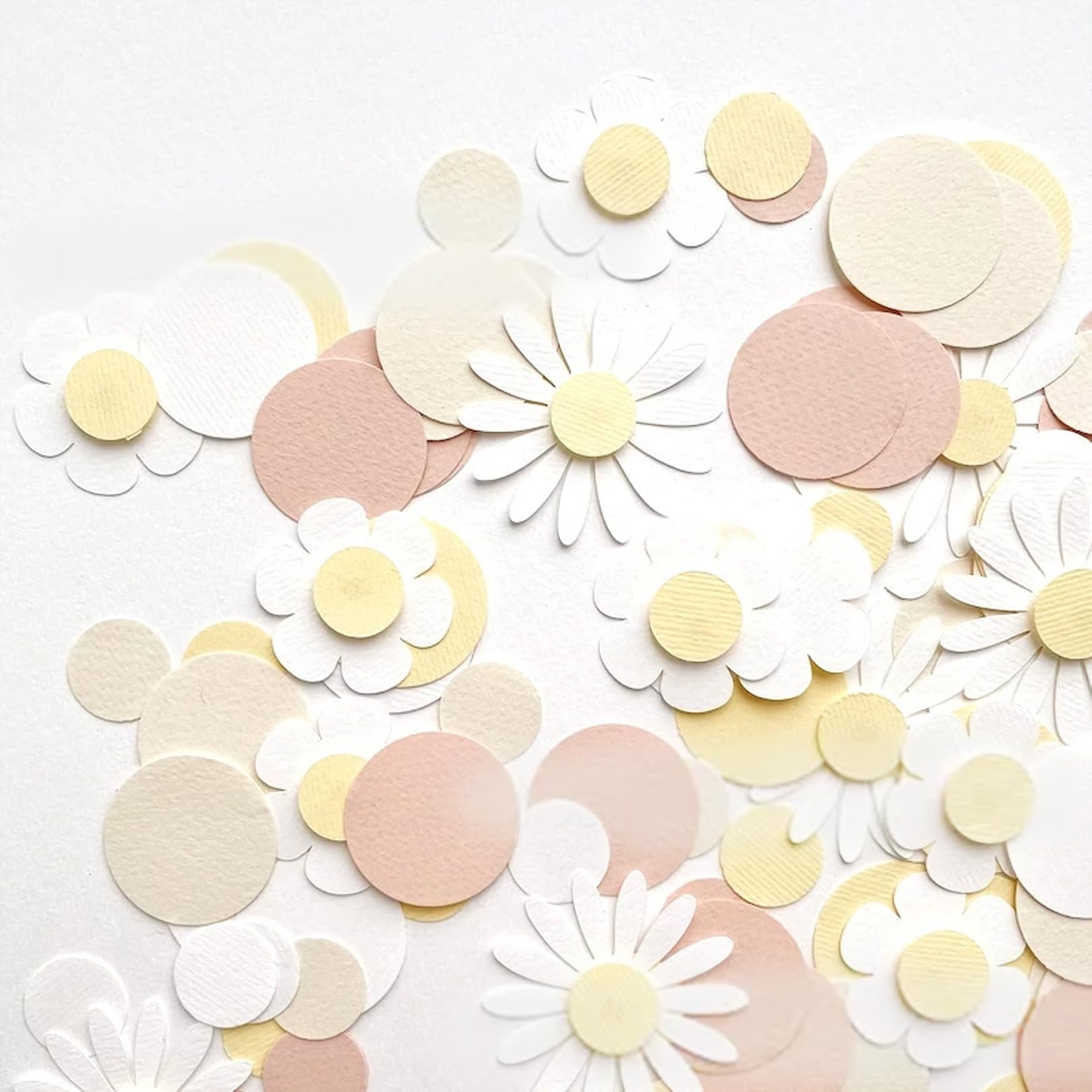 100 Stück Gänseblümchen-Konfetti – Bunte Tischdeko Für Party, Hochzeit & Baby-Shower