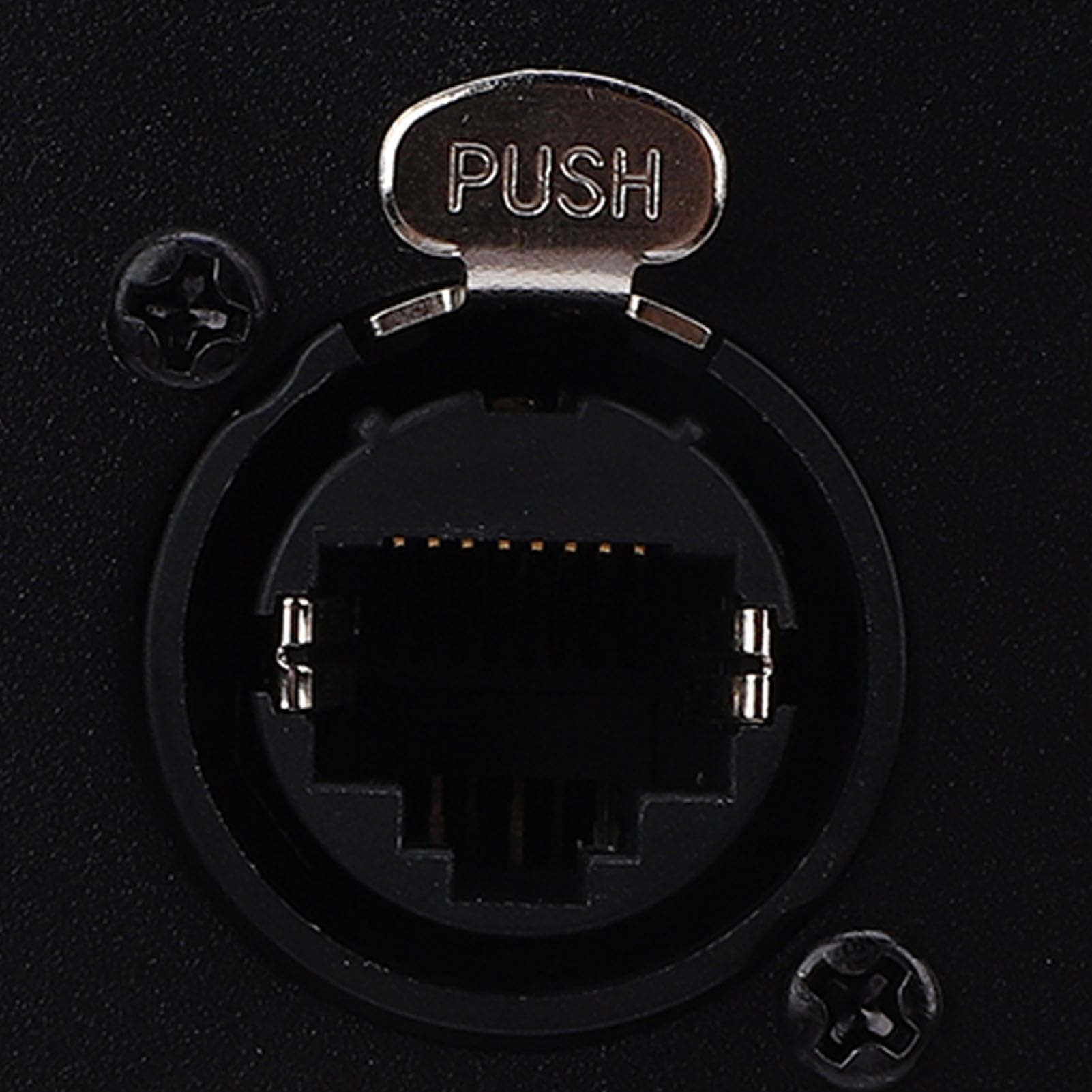 Dpofirs 4 Kanałowy XLR na RJ45 Ethernet Przedłużacz Kabla