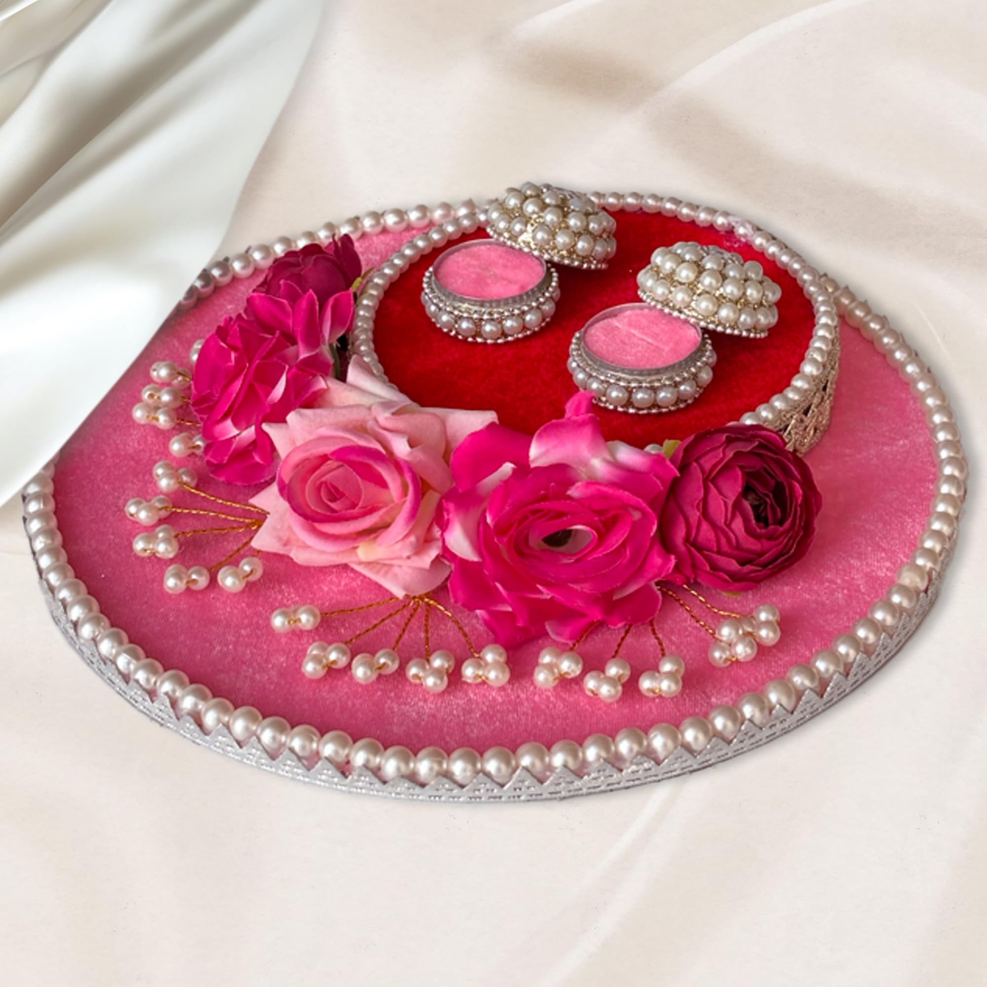 Engagement Ring Platter - Elegant Display Tray -3 Engagement Ring Platter - Elegant Display Tray -3