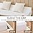 Bedluxe King Wedge Pillow Headboard (76x10x6), Bed Wedge Pillow for Headboard, Foam Headboard Pillow, Bed Gap Filler King - Fill The Gap (0-7), Mattress Gap Filler (White)