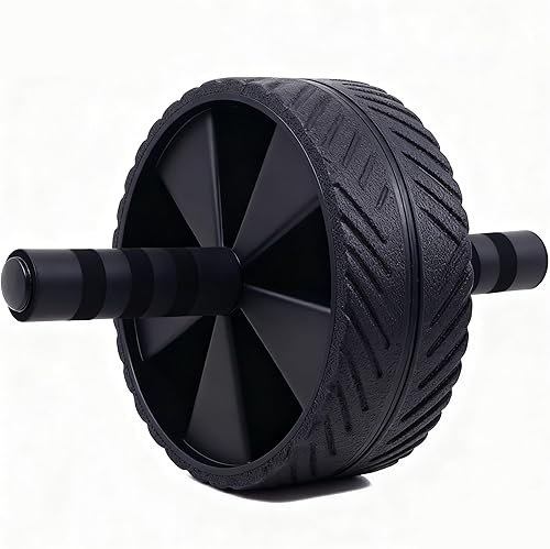 Rueda de rodillo abdominal, equipo de entrenamiento para abdominales y entrenamiento de fuerza abdominal, equipo de fitness para gimnasio en casa,