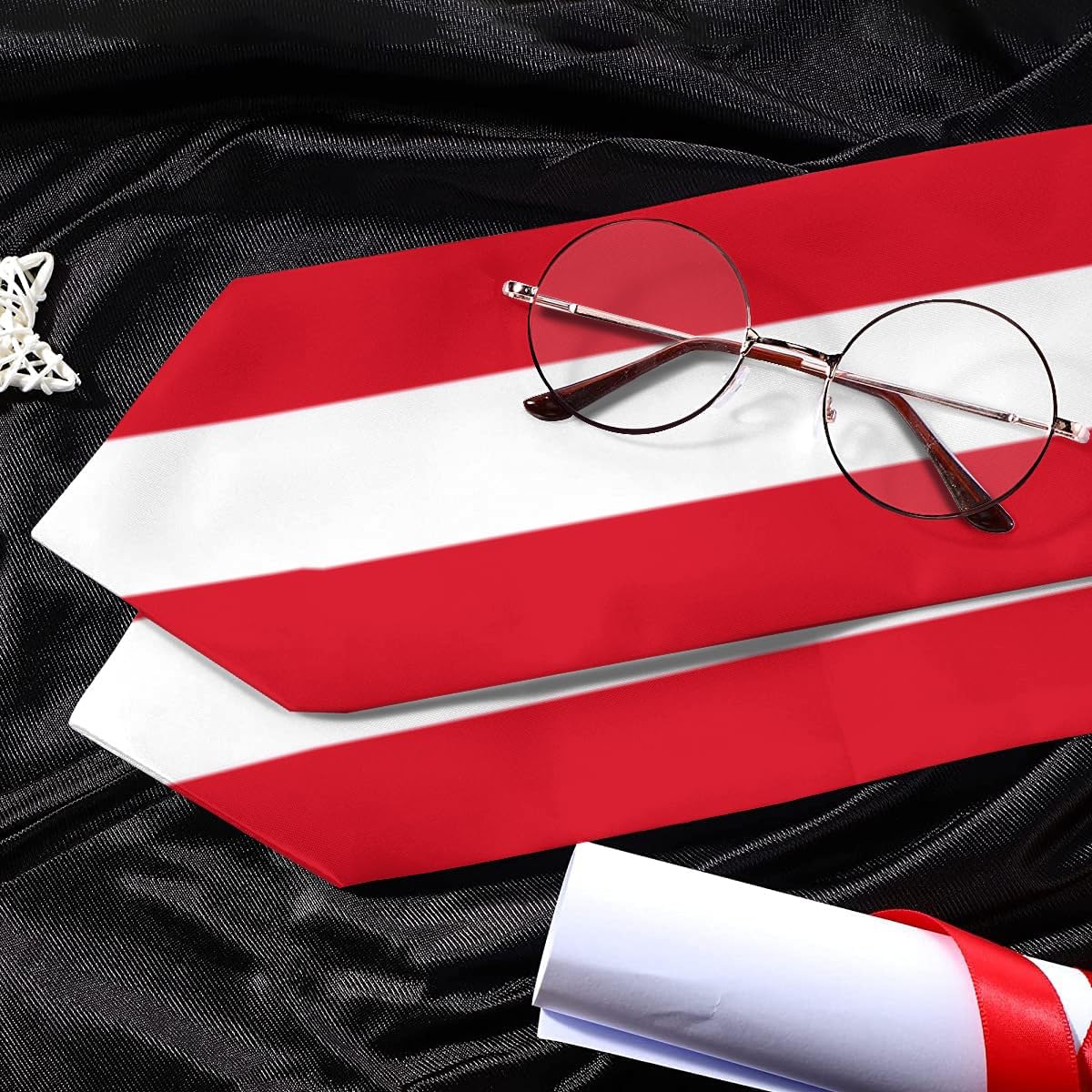 Country Flag Graduation Stole, Graduation Sash Scarf Gifts for International Student