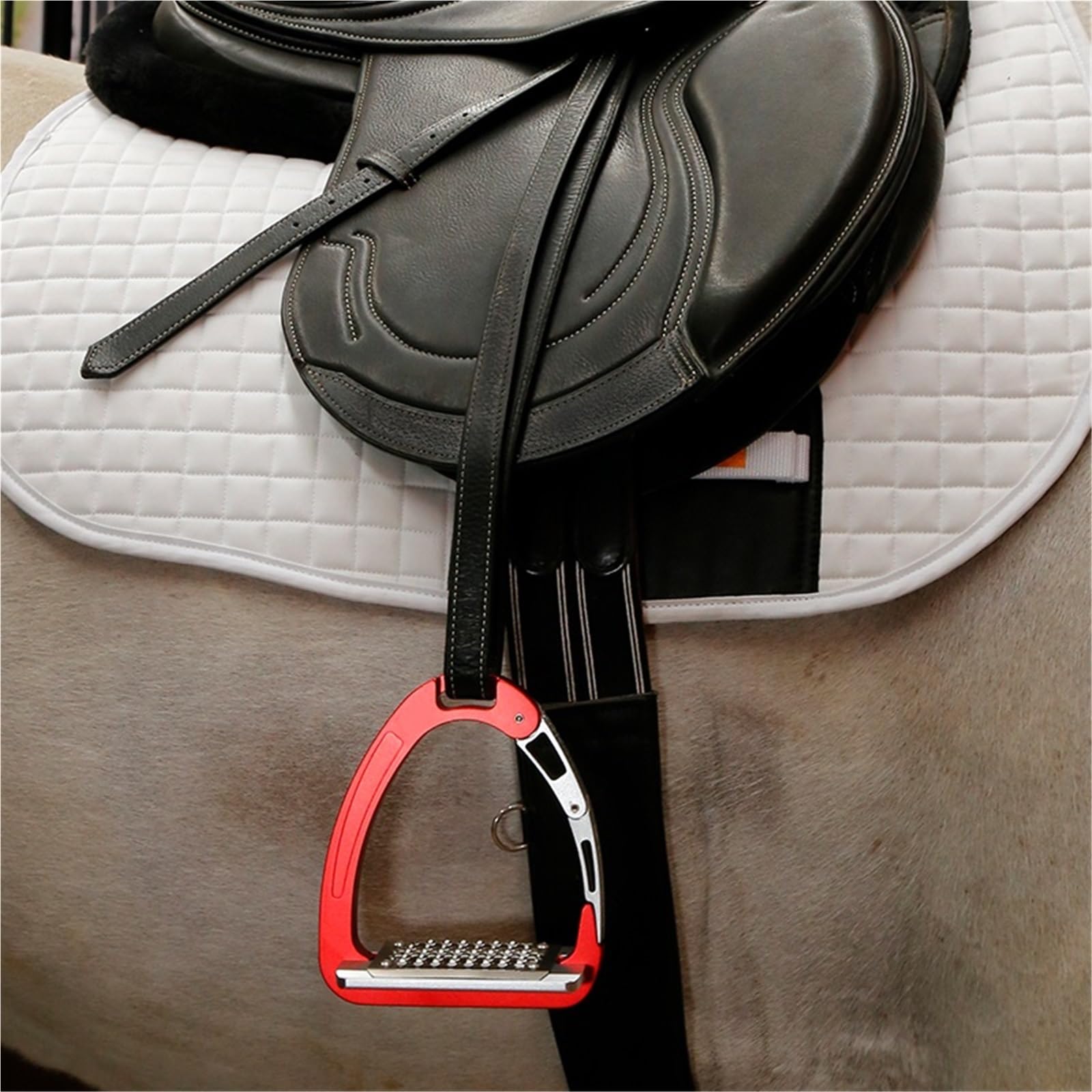 Estribos de equitación aluminio | Multicolor for Montar A Caballo(Black)