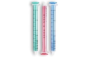 Ryan & Rose Cutie Dose - 3 Pack Baby Medicine Dispenser Syringes Medication Dropper