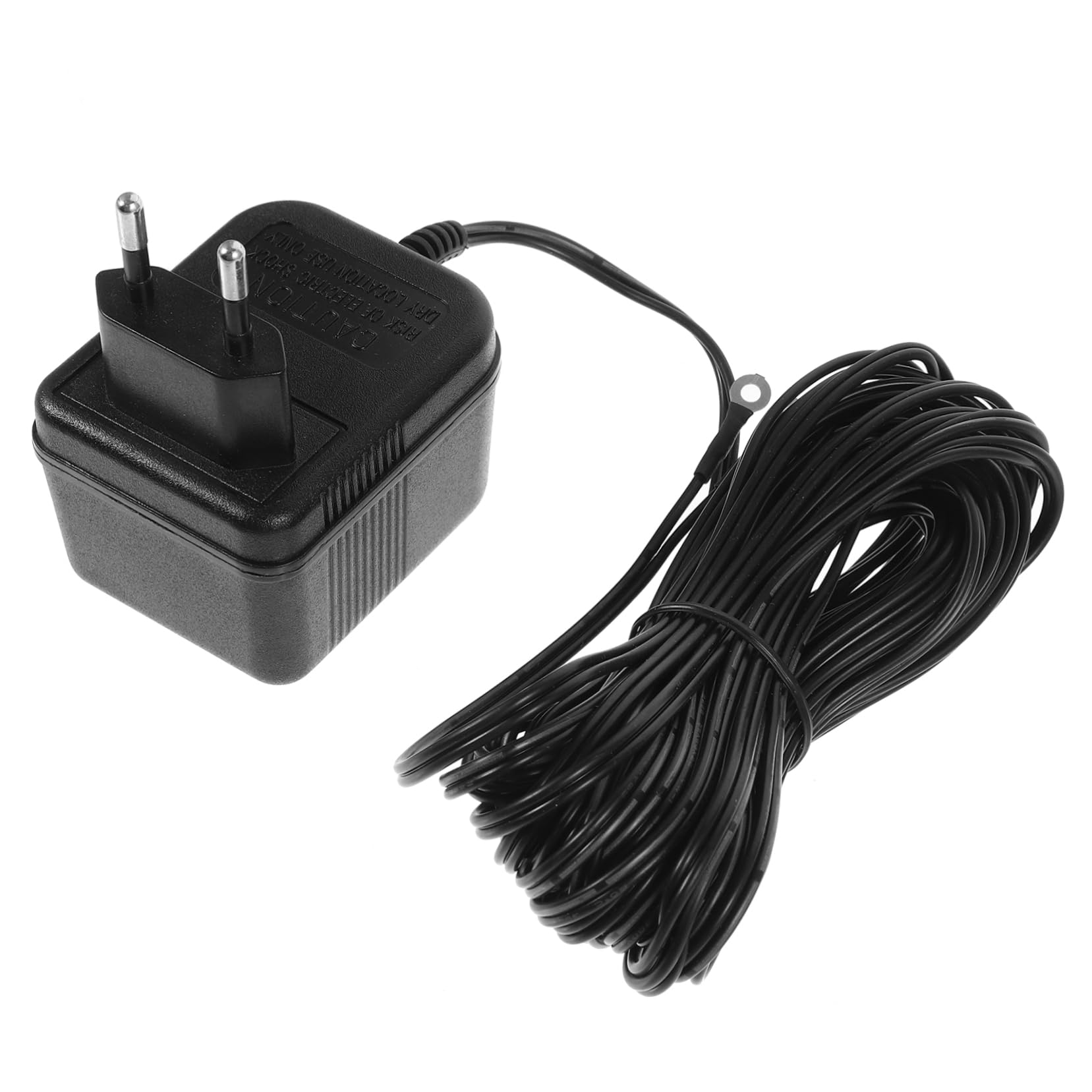 Lurrose 3 Piezas adaptador de corriente para timbre adaptador ajustable para timbre con video transformador de timbre práctico adaptador para timbre de puerta el plastico Negro