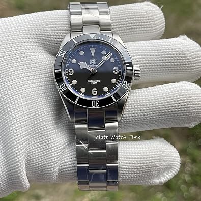 Steeldive SD1958, Black Bay, NH35, AR Sapphire, Lume, 200m Diving, BNIB