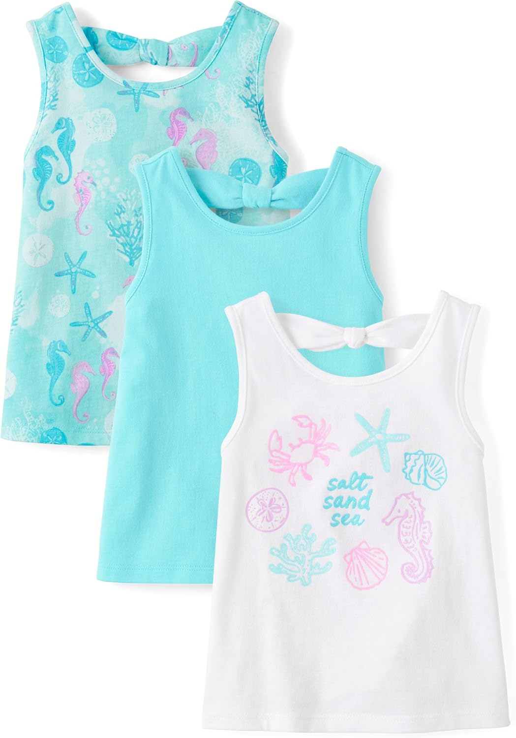 The Children's Place Baby Girls' and Toddler Assorted Tank Tops