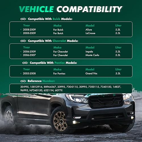 Miniatura 722 de SCITOO Bomba de dirección asistida compatible para 2005 para Saab 9-2X 2.0L, 2006 para Saab 9-2X 2.5L, 2004-2005 para Subaru Impreza 2.0L, 21-5396