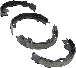 QUALITY-BUILT Rear Parking Brake Shoes FPS916 Compatible with 2006-2024 Lexus/Nissan/Pontiac/Renault/Toyota (Camry,Corolla,GR Corolla,HS250h,Juke,Koleos,LEAF,Matrix,RAV4,Rogue,Rogue Select,Sentra,Vib)
