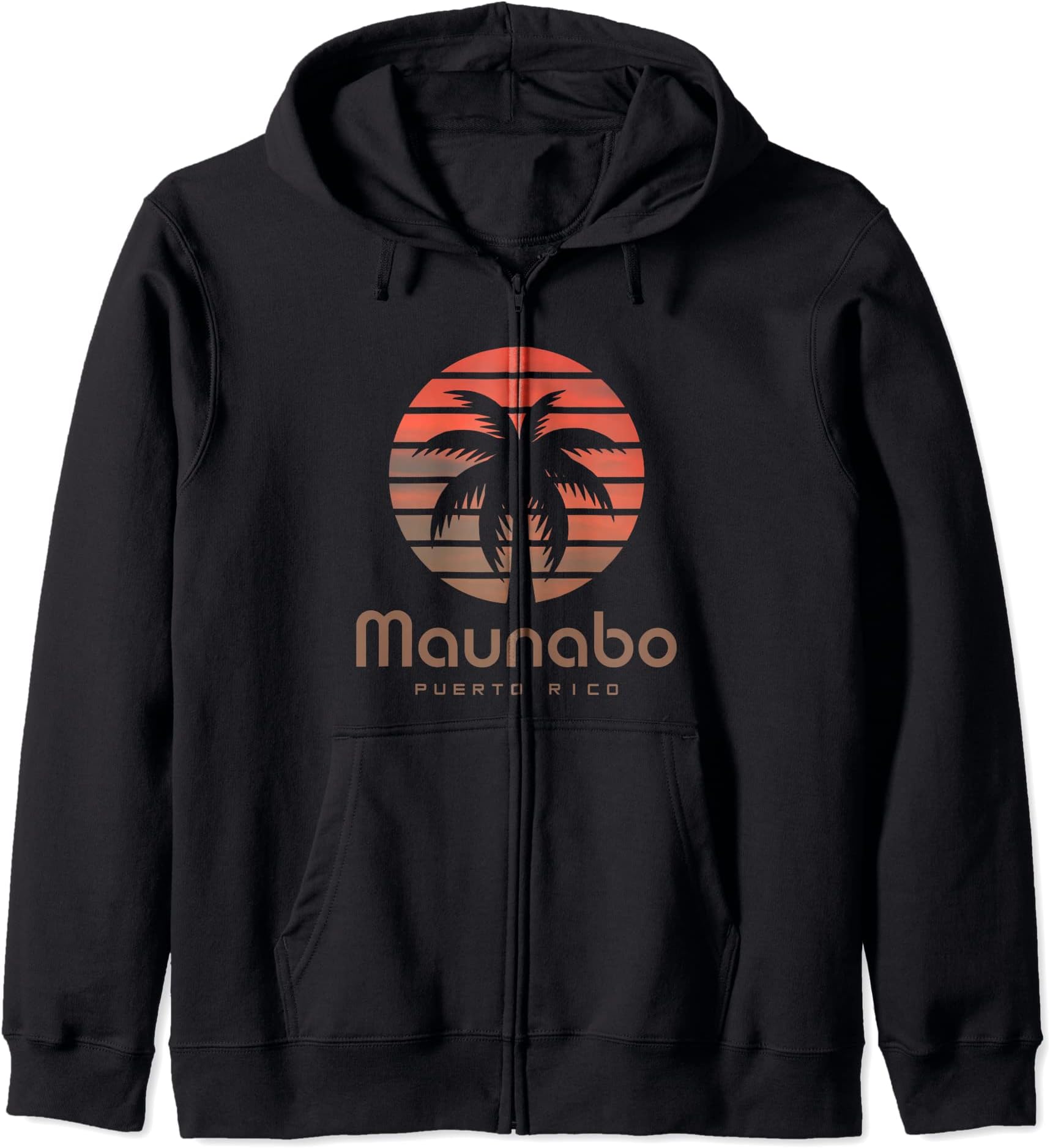 Maunabo Puerto Rico Zip Hoodie