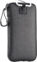 Vista 1 de OneJoy Neoprene Phone Pouch, Lightweight Protective Cellphone Sleeve with Large Zipper Opening, Inner Pocket, Thermal Insulated, Durable Cell Phone