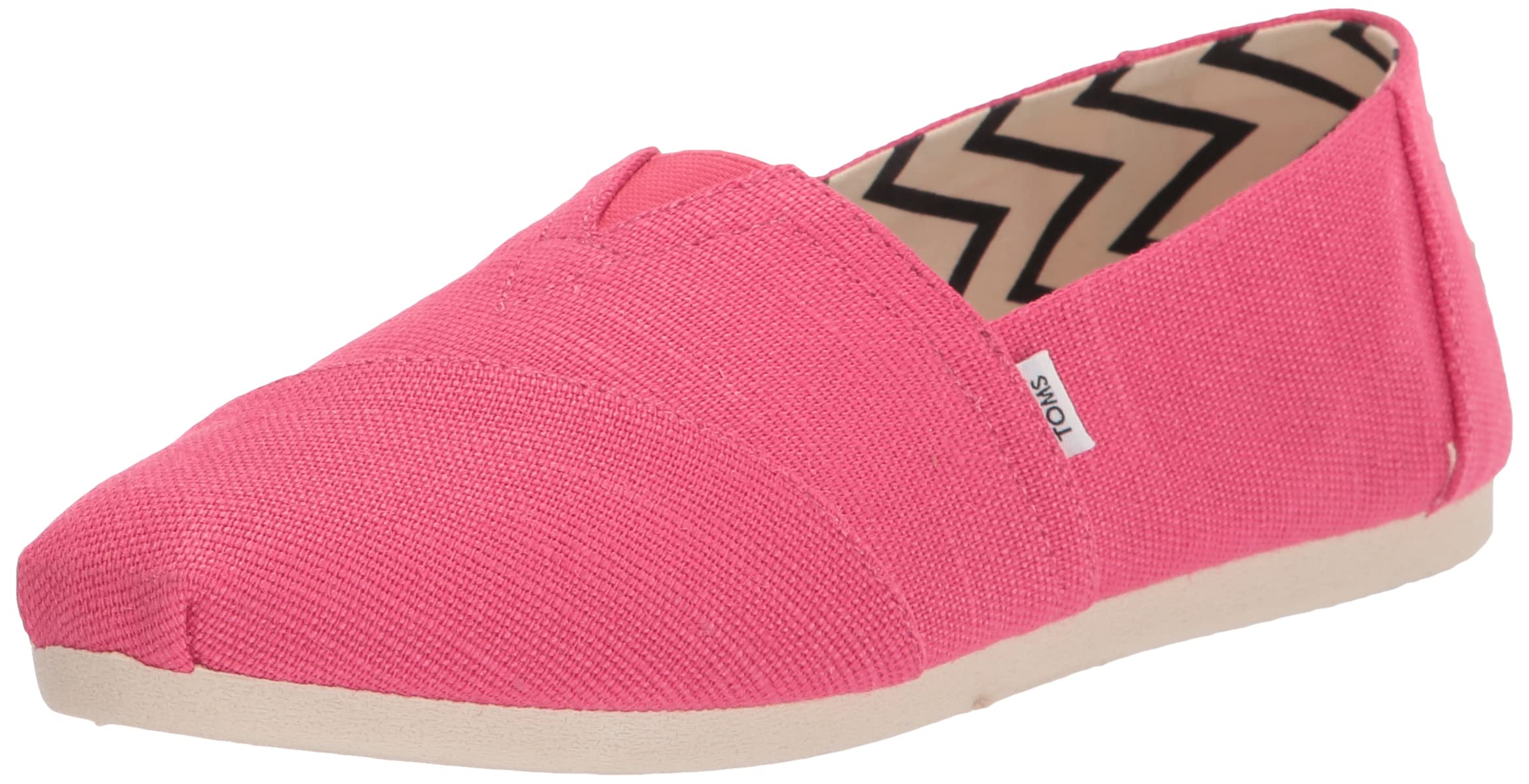 TOMS Men's Alpargata Classic Slip-on Espadrille, Textile/Synthetic Upper