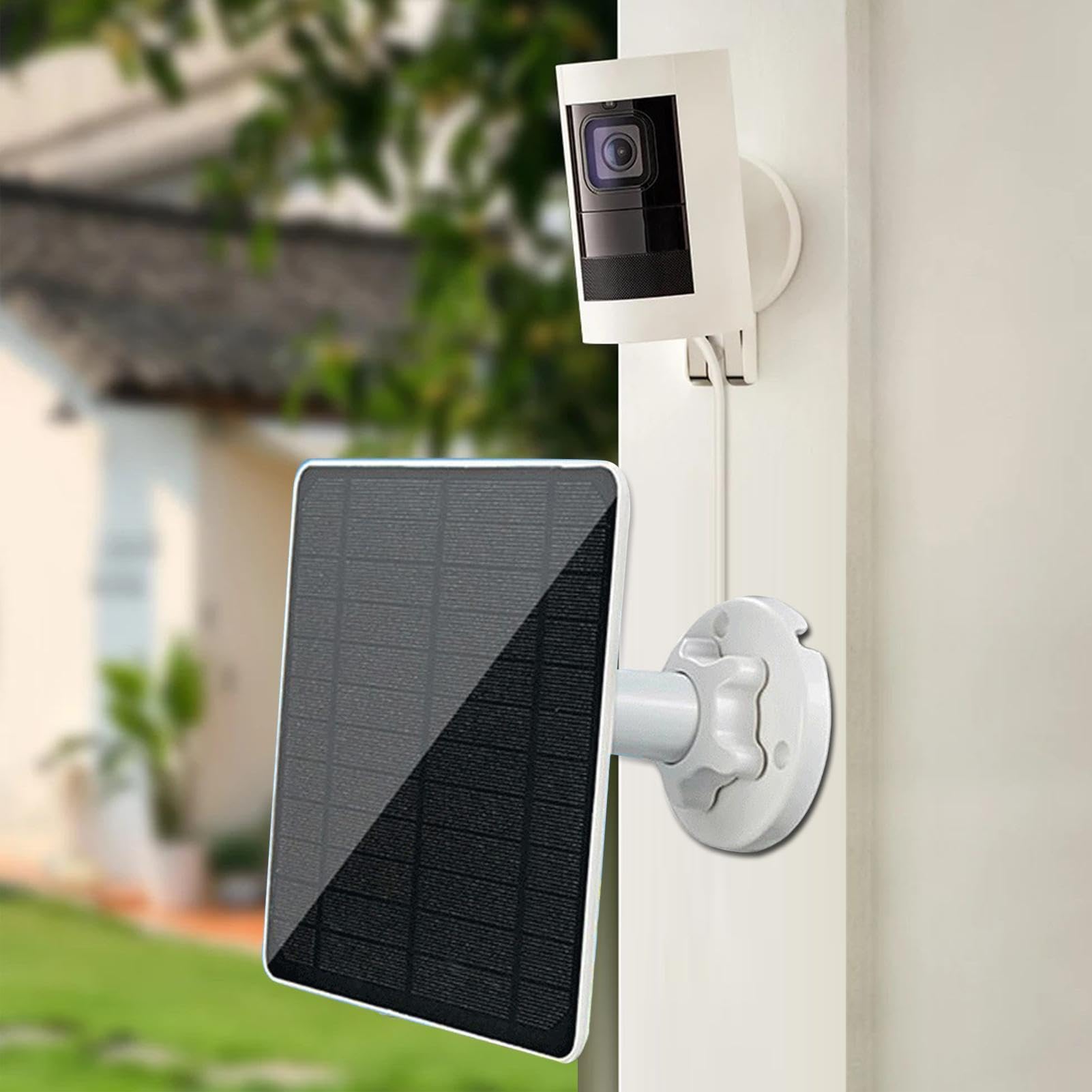 Panneau de caméra solaire 3 W/5 W 360 degrés réglable IP66 étanche